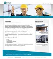 Skandinaavias ning baltikumis tegutsev ehitusfirma. <br><br ><strong>(kujundus + kodeerimine + CMS integratsioon)</strong> PF Construction OÜ veebilehekülg